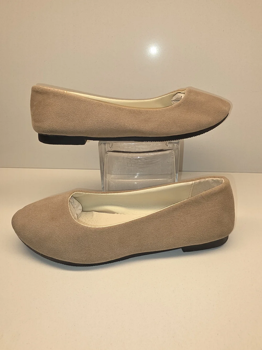 Classic Beige Women's Ballet Flats